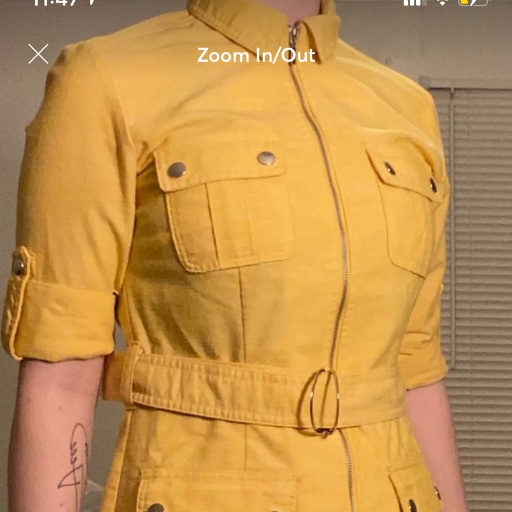 Yellow dress